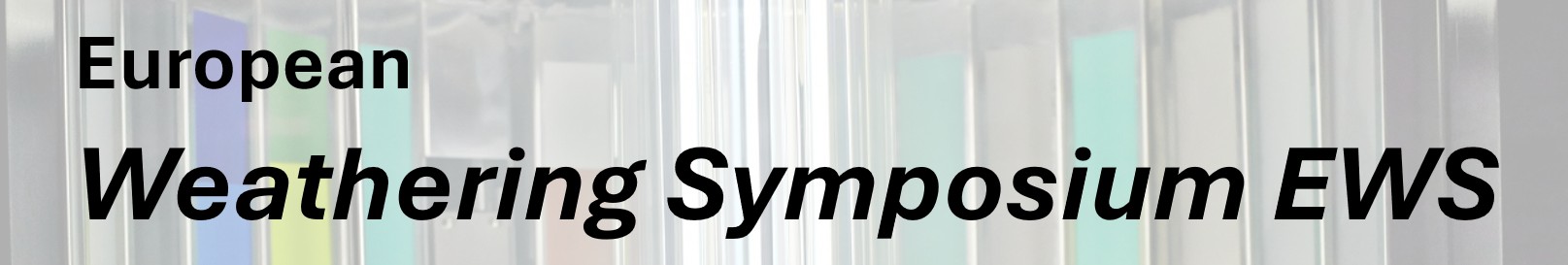 European Weathering Symposium